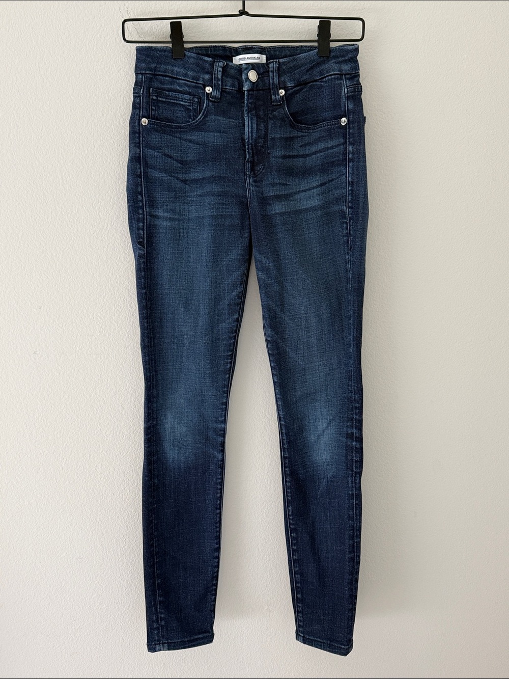 Good American Good Legs High Rise Skinny Jeans Size 2